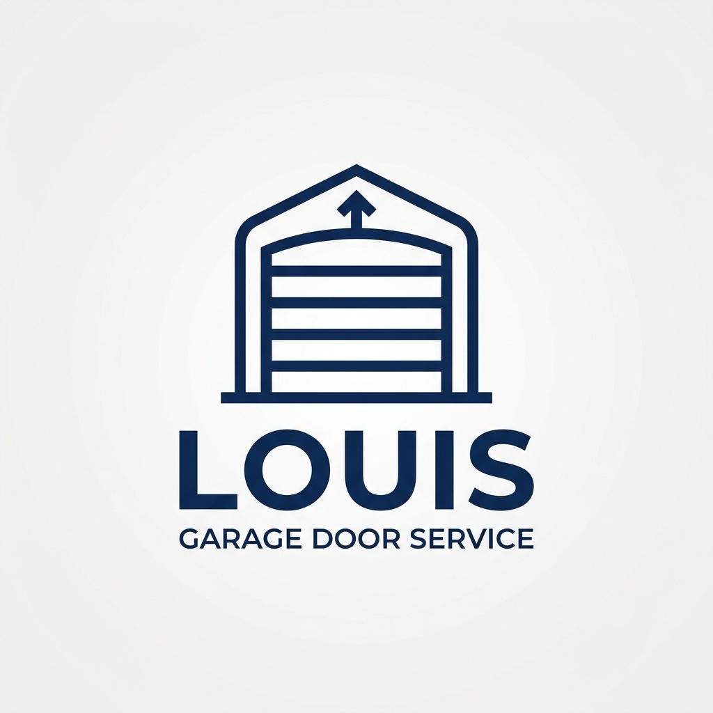 Louis Garage Door Service Logo