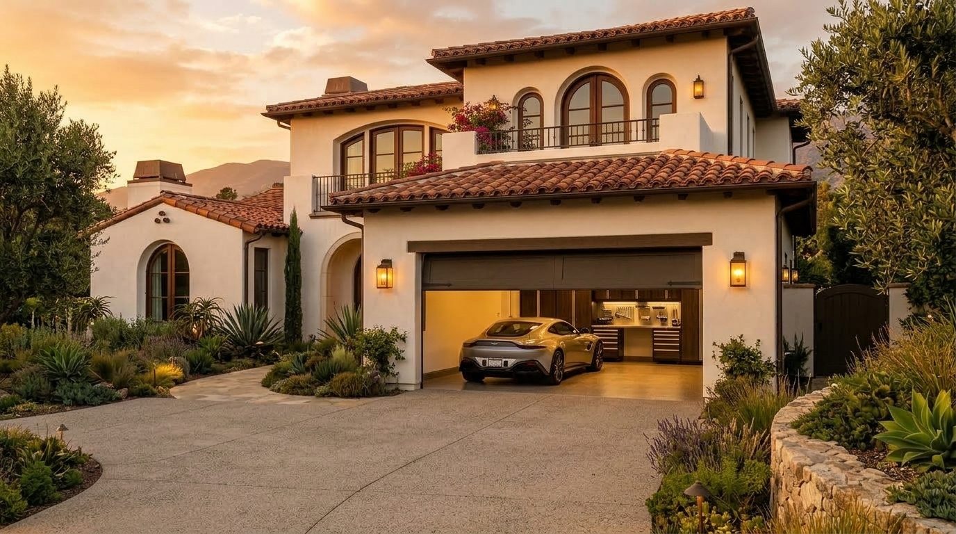 Louis Garage Door Service Garage Door Gliding Open Revealing Warm Illuminated Interior